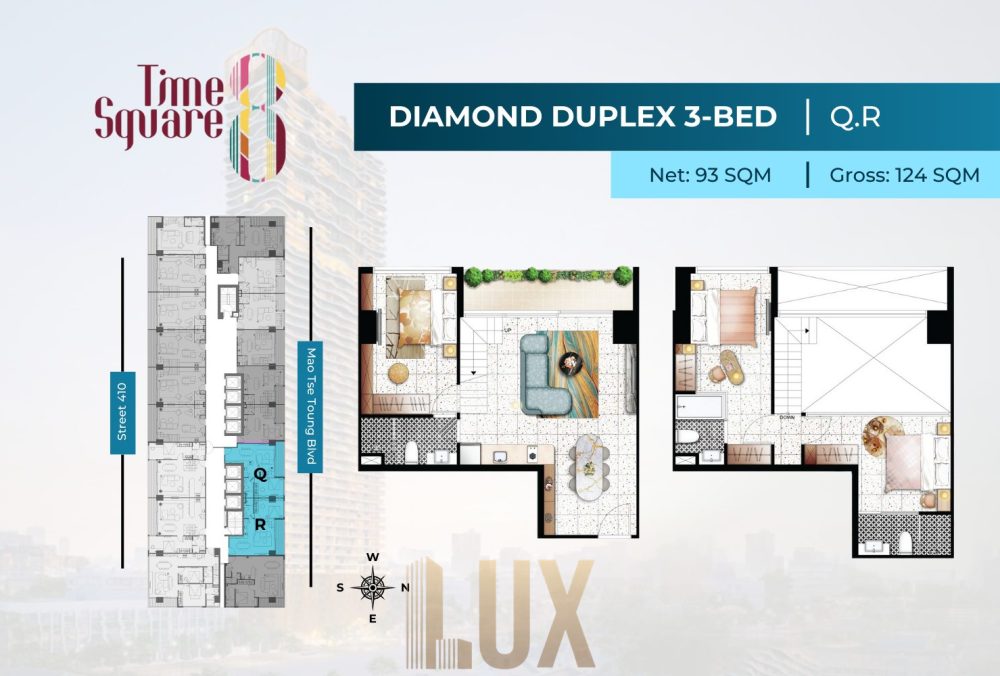 Diamond Duplex 3-Bed-QR