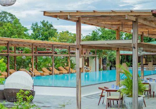 The Superb Hotel For Sale in Kampot-Comes fully furnished and fully staffed