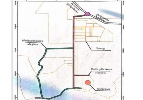 Beach front Land for sale in Sihanouk ville near the airport