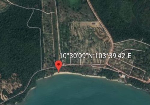 Beach front Land for sale in Sihanouk ville near the airport