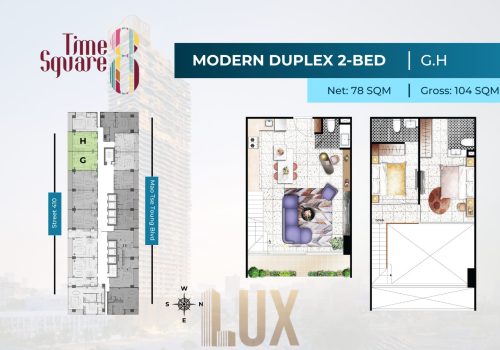 Modern Duplex 2-Bed
