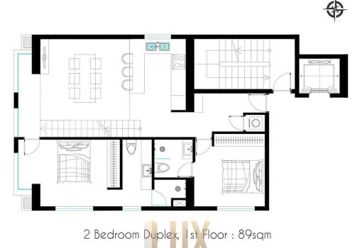 A Great Condominium for rent located Tonle Bassac-Chamkarmon